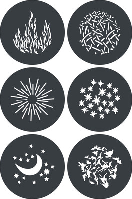 Набор масок для осветителя Godox Knowled GP-GS1 для GP / 31270