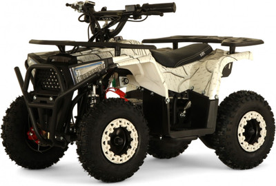 Детский квадроцикл RiverToys Mika Spider (белый)