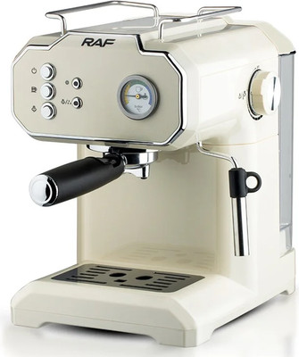 Кофеварка эспрессо RAF R.104 (белый)