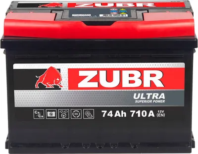 Автомобильный аккумулятор Zubr Ultra Kamina R+ / ZU740S (74 А/ч)