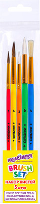 Набор кистей Юнландия 201079 (5шт)