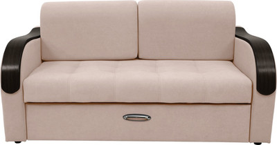 Диван Сириус Лидер-1 ППУ 185x110 (Eva 01 велюр белый)