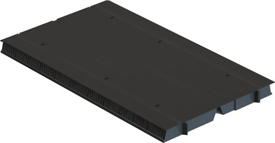 Аэратор коньковый Vilpe Airidge Felt / 717832 (черный)