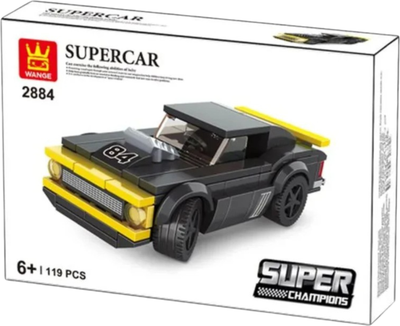 Конструктор Wange Спорткар - 84 / 143664 (119эл)