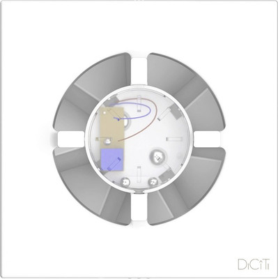 Вентилятор накладной Diciti Aeon D100 4C