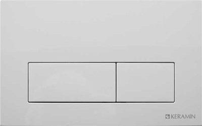 Кнопка для инсталляции Керамин ИнВолл Kей Премиум K5234-К-EEA1 (белая)