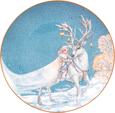 Тарелка закусочная (десертная) Lefard Снежная королева 590-634
