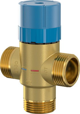 Клапан термостатический Flamco Flamcomix 45-65 FS DN15 3/4" НР / FL 28770