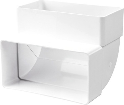 Колено воздуховода Семь ветров Вертикальное 204x60 / 8282