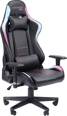 Кресло геймерское Chairman CH32 (экокожа черный)