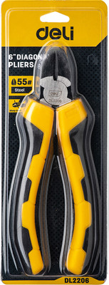 Бокорезы Deli YS EDL2206 (160мм, желтый/черный)