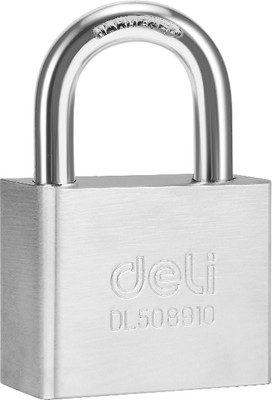 Замок навесной Deli YS EDL508910 (40мм, автомат, 4 ключа)