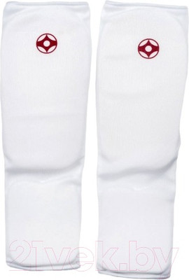 Защита голень-стопа для единоборств No Brand Для карате киокушинкай (XL)