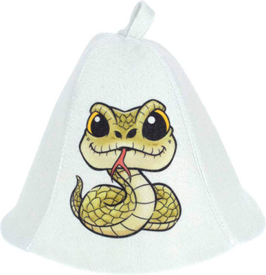 Шапка для бани Hot Pot Змейка / 41406