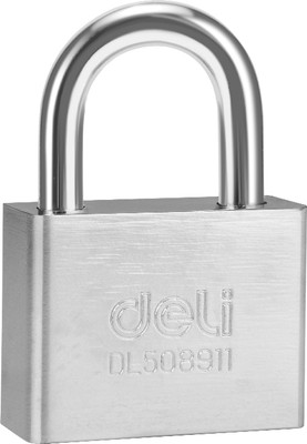 Замок навесной Deli YS EDL508911 (50мм, автомат, 4 ключа)