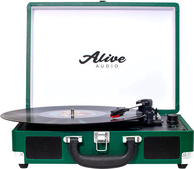 Проигрыватель виниловых пластинок Alive Audio Glam Pine c Bluetooth / GLM-01-PN