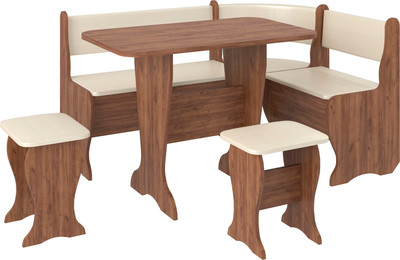 Обеденная группа Премиум Оптима (крафт табачный/обивка кожзам 209к)