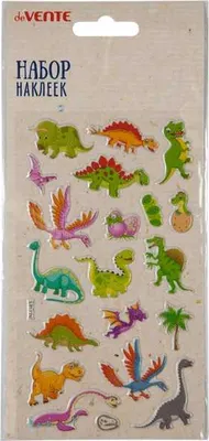 Набор наклеек deVente Dinosaurs / 8002133