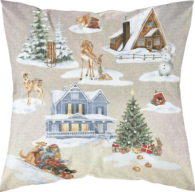 Подушка декоративная Samsara Home Зима Пд4040Нг-11а