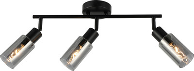 Спот ESCADA 10172/3A (черный/хром)