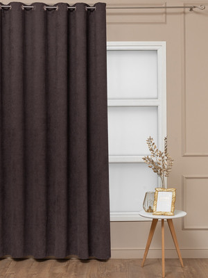 Штора Amore Mio Вельвет Canvas-023 200x270 / 92061 (коричневый)