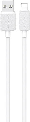 Кабель Usams KY Series US-SJ689 Lightning (1м, белый)