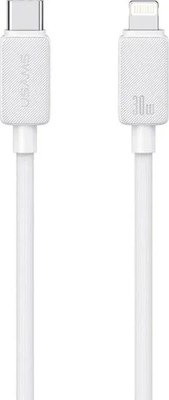 Кабель Usams KY Series US-SJ692 Type-C - Lightning (1м, белый)