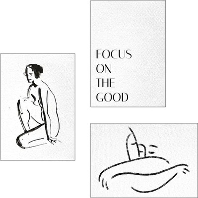 Постеры Citydecor Body 8 (3шт, 21x30)