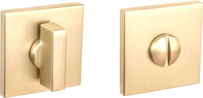 Фиксатор дверной защелки Ренц INBK 03 slim SSG (золото матовое сатинированное)