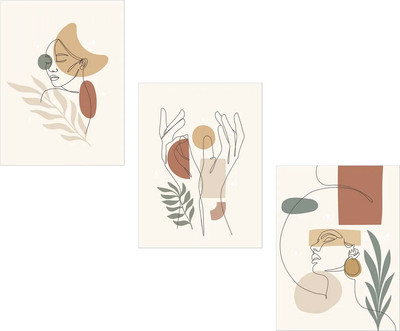 Постеры Citydecor Абстракция 4 (3шт, 30x40)