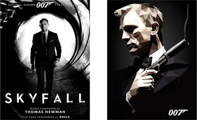 Постеры Citydecor Джеймс Бонд 2 (2шт, 30x40)