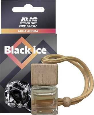 Ароматизатор автомобильный AVS AQA-01 Aqua Aroma Black Ice / A85187S