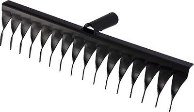 Грабли ЧистоОпт Витые металлические 16 зубьев (с черенком)