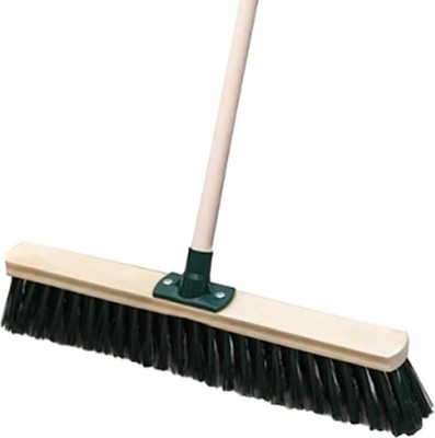 Метла универсальная ЧистоОпт Улично-строительная №55 (500x50, с черенком)