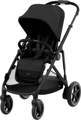 Детская прогулочная коляска Cybex E-Gazelle (Moon Black)
