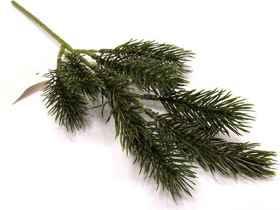 Ветка новогодняя Geliu sala Еловая / BRS-H201632A  (33см)