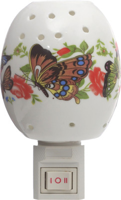 Ночник Risalux Бабочка / 10553442 (белый)