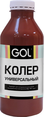 Колеровочная паста GOL GOL № 72 (450мл, молочный шоколад)