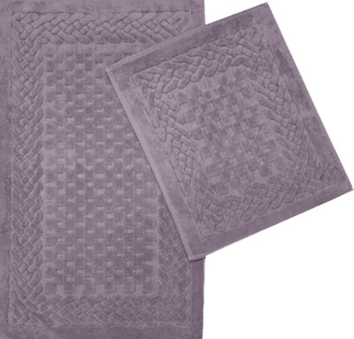 Набор ковриков для ванной и туалета Karven Zerguven / KV 111 (Lila/лиловый)