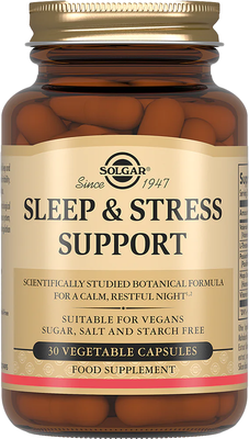 Комплексная пищевая добавка Solgar Сон и ночной стресс-контроль (30 капсул)