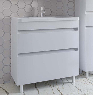 Тумба под умывальник Axus Ромеро 80 (белый)