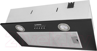 Вытяжка скрытая Germes Pula (черный)