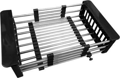 Коландер для мойки Berge Раздвижной (черный)