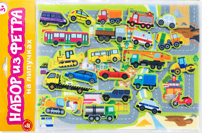 Развивающий игровой набор Десятое королевство Город. Транспорт / 05373