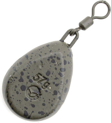 Грузило рыболовное Korda Flat Pear Swivel / FPS2