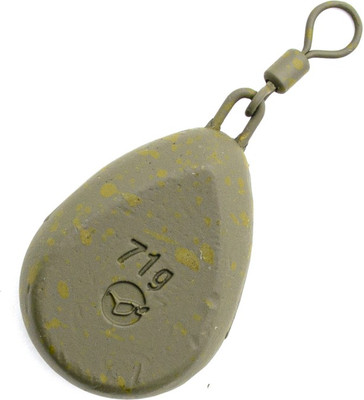 Грузило рыболовное Korda Flat Pear Swivel / FPS25