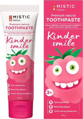 Зубная паста Mistic Premium Natural Kinder Smile Marvelous Raspberry (60г)