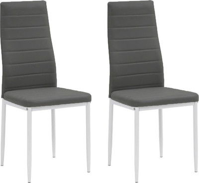 Набор стульев Mio Tesoro Джия DC-060KD (2шт, серый/белый)