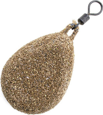 Грузило рыболовное Korda Textured Flat Pear Swivel / TFPS35