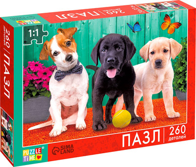 Пазл Puzzle Time Верные друзья / 7984290 (260эл)